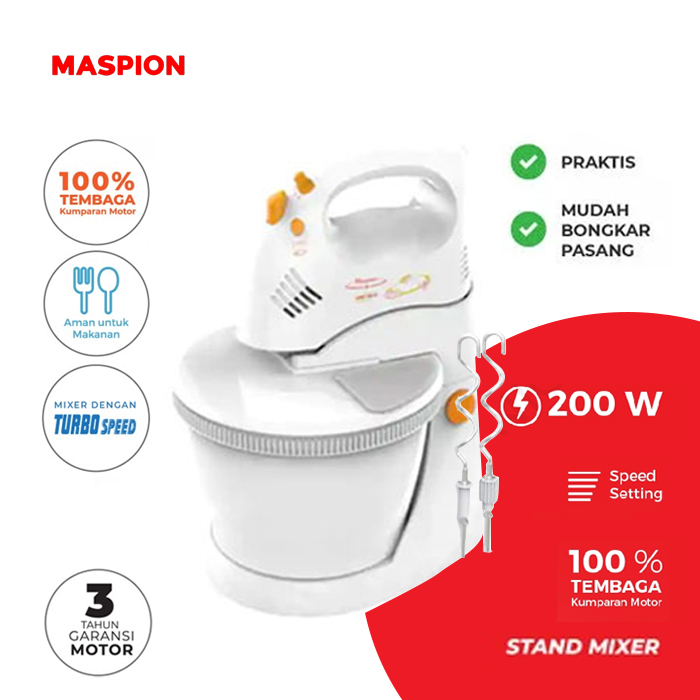 Maspion Stand Mixer - MT1180